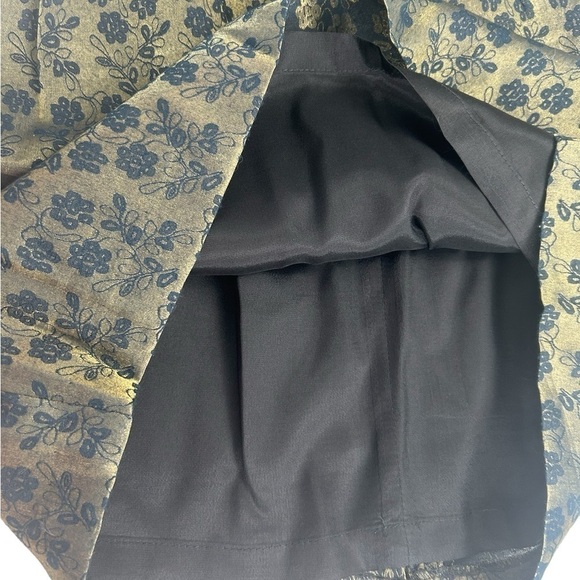 Vintage Shimmer Whimsigoth Floral Sleeveless Fairy Sheath Dress Y2K Tradwife 12 - Picture 13 of 13